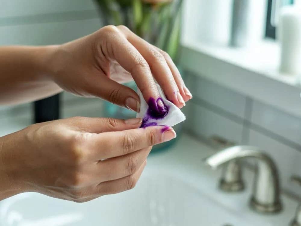 Skuteczne sposoby na to, czym zmyć farbę do włosów z paznokci