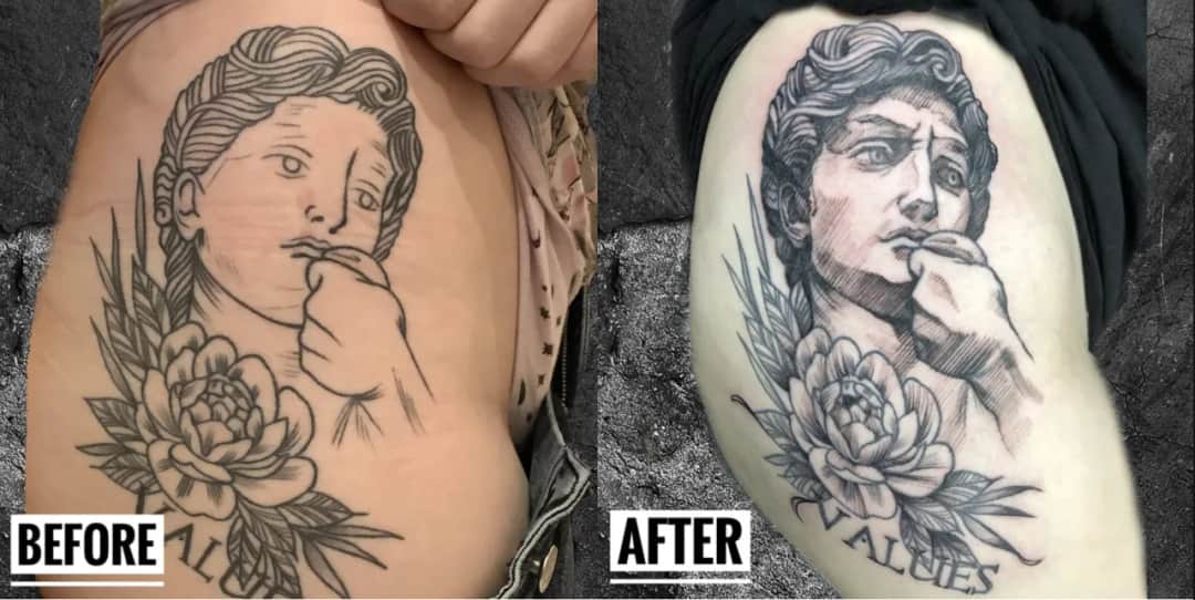 Czy poprawki tatuażu są płatne? Oto co musisz wiedzieć, aby zaoszczędzić