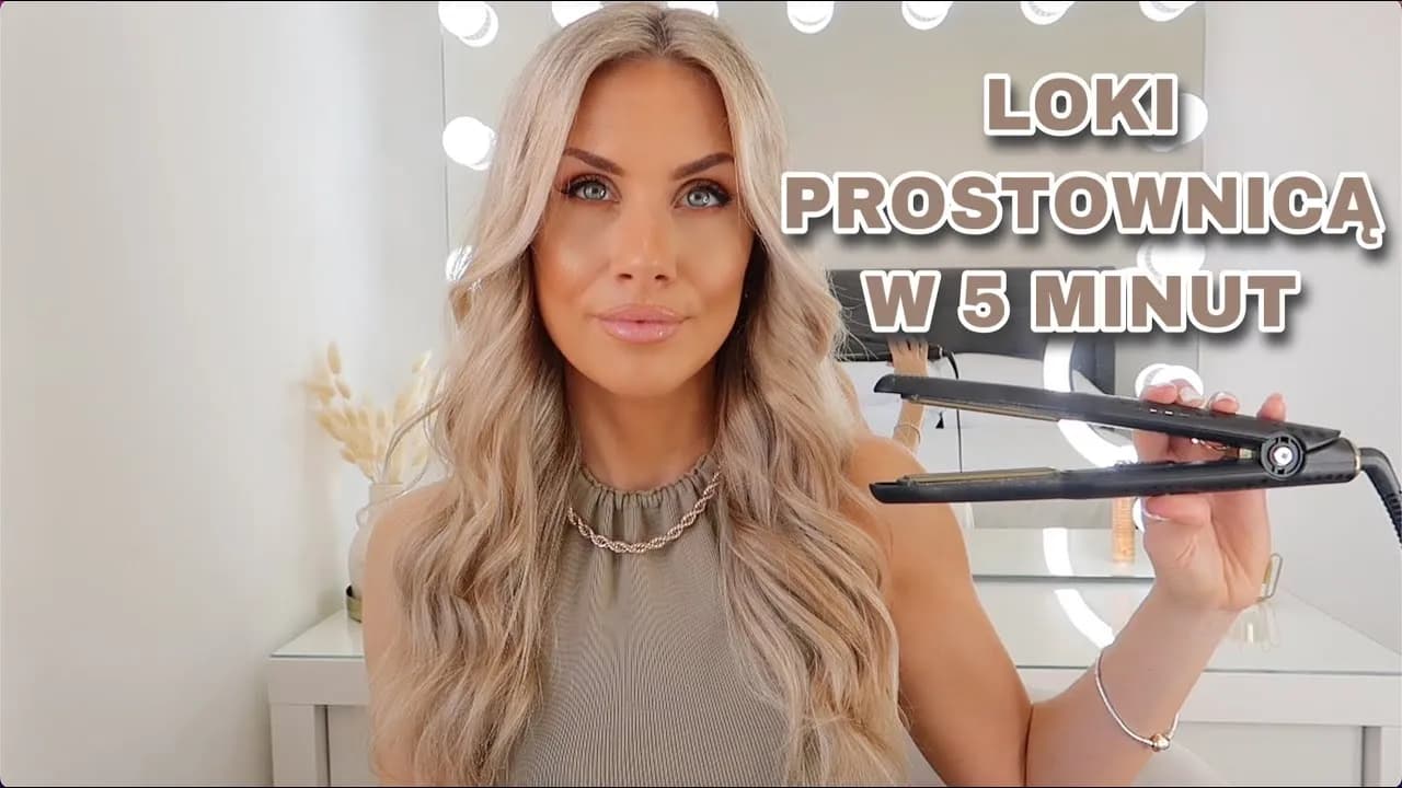 Jak kręcić włosy na prostownicy? Proste błędy, których unikniesz